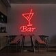 Customize 'Bar' Neon Sign