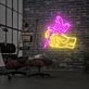 Tattoo Artist For Tattoo Studio Neon Sign
