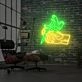 Tattoo Artist For Tattoo Studio Neon Sign