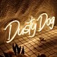 Dusty Dog Neon Sign
