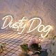 Dusty Dog Neon Sign