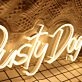 Dusty Dog Neon Sign
