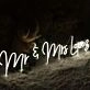 Mr And Mrs Lovers Neon Sign