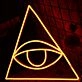 All Seeing Eye Neon Sign