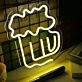 Butter Beer Neon Sign