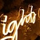 Light Out Neon Sign