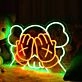 KAWS Covering Eyes Neon Sign