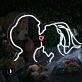 Intimate Couple Neon Sign