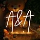 A And A Neon Sign