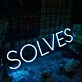 SOLVES Neon Sign