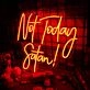Not Today Satan Neon Sign