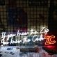 If You Know The Zip You Know The Code ZC Neon Sign