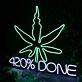 Green Leaves 420Done Neon Sign