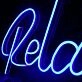 Relax Neon LED Sign
