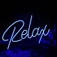Relax Neon LED Sign