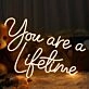 You Are A Liketime Neon Sign