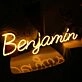 Benjamin Neon Sign