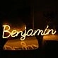 Benjamin Neon Sign