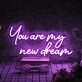 You Are My New Dream LED Sign