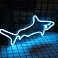 Great White Shark Neon Sign