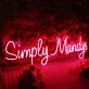 Simply Mandys Neon Sign