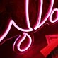 Con Neon Sign