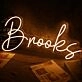 Brooks Neon Sign