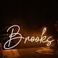 Brooks Neon Sign