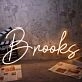 Brooks Neon Sign