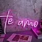Te Amo Neon Sign