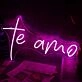Te Amo Neon Sign