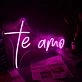 Te Amo Neon Sign