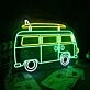 Green Van Neon LED Sign