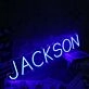 JACKSON Neon Sign
