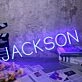 JACKSON Neon Sign