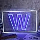 W Neon Sign