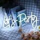 Lets Party Neon Sign