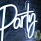Lets Party Neon Sign