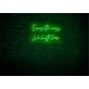 We Hustle Here LED Neon Sign