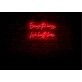 We Hustle Here LED Neon Sign