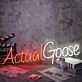Actual Goose Neon Sign