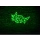 Triceratops Dinosaur LED Neon Sign