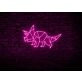 Triceratops Dinosaur LED Neon Sign
