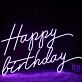 Happy Birthday Neon LED Sign