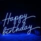 Happy Birthday Neon LED Sign