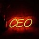 CEO Neon Sign