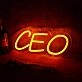 CEO Neon Sign