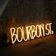BOURBON ST Neon Sign