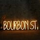 BOURBON ST Neon Sign
