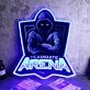 Teamate ARENA Neon Sign